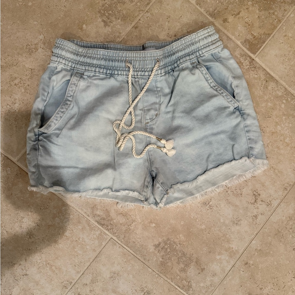 LOFT Light Blue High Waist Women's Shorts